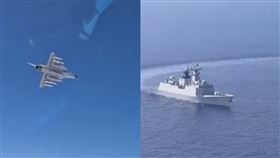 賴清德才過境美國...中共解放軍「圍台軍演」！學者揭背後目的。（圖／翻攝自東部戰區微博）