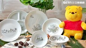 康寧餐具,小熊維尼森林假期,記者劉沛妘攝影