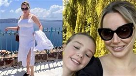 ▲英國2寶媽賣房籌措縮胸手術的手術費。（圖／翻攝自推特）