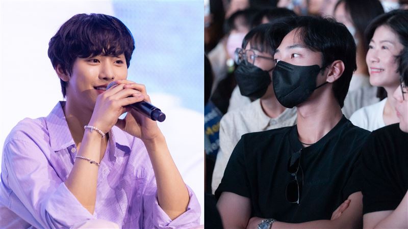 直擊／金旻載真的來了！一身黑力挺安孝燮 《金師傅》合體嗨翻粉 娛樂星聞