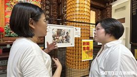 【生命鬥士畫家展覽】－記者張雅筑攝