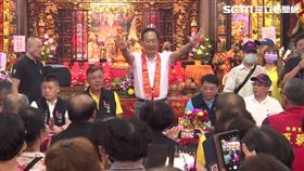 ▲郭台銘慈惠宮參拜及廟口開講