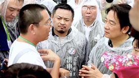 賴清德對余爸爸表達慰問。（圖／翻攝自洪申翰臉書）