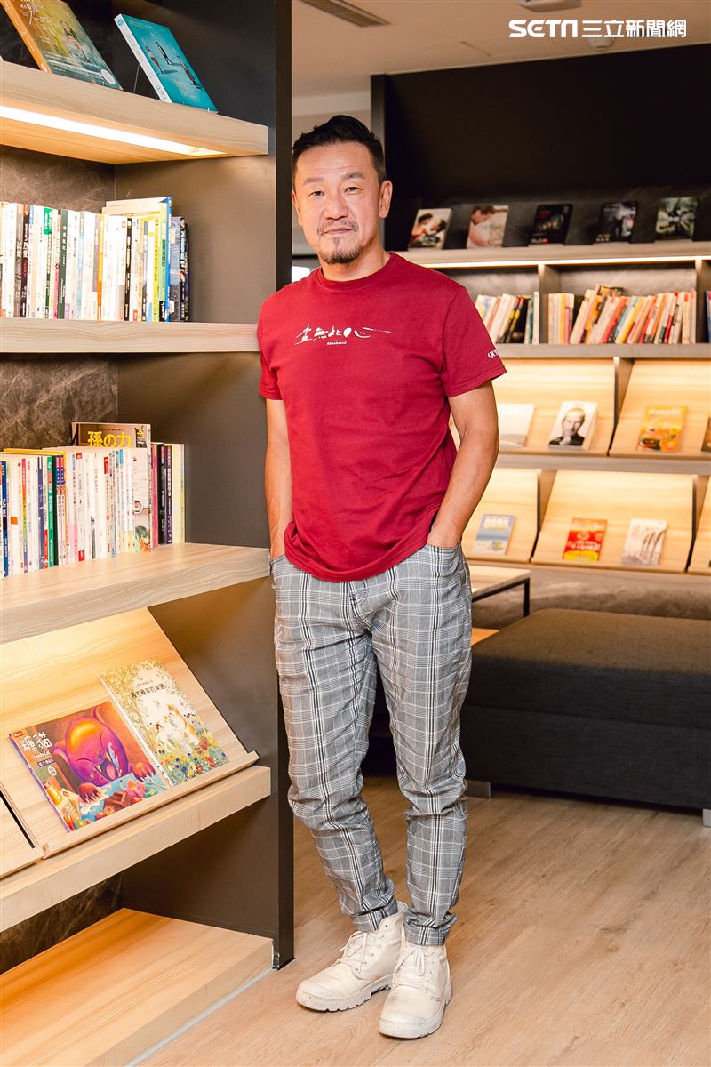 陳為民三立新聞網專訪。（圖／記者楊澍攝影）