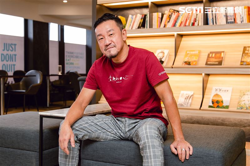 陳為民三立新聞網專訪。（圖／記者楊澍攝影）