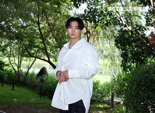 徐暐翔三立新聞網專訪。（圖/記者邱榮吉攝影）