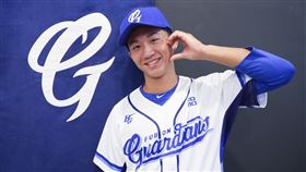  ▲富邦悍將第2輪選進的左投陳聖文。（圖／富邦悍將球團提供）