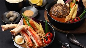 北海道「奧芝商店」蝦味湯咖哩快閃登台，台北晶華酒店提供