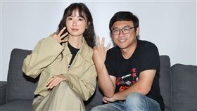 「粽邪3」導演廖士涵、許安植三立新聞網專訪。（圖／記者邱榮吉攝）