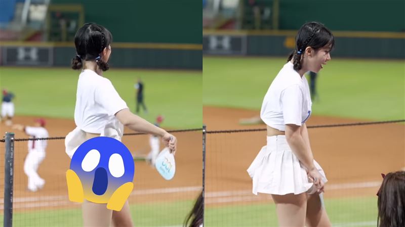 李多慧裙子被吹掀！19秒片觀看破億