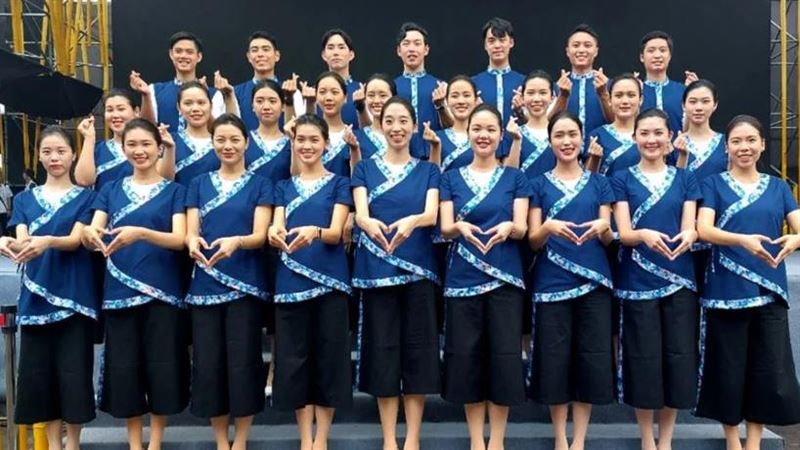 銘傳禮賓大使團練客家話　接待世客博貴賓