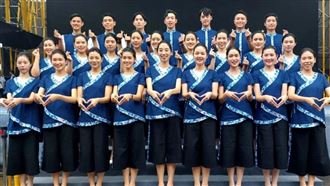 銘傳禮賓大使團練客家話　接待世客博貴賓