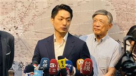 ▲蔣萬安參觀俞大維先生紀念特展後受訪 （圖／記者許皓婷攝影）