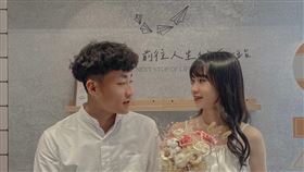 郭天信七夕情人節正式升格人夫。（圖／翻攝自郭天信IG）