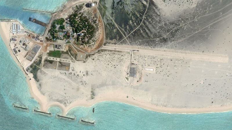 中國疑中建島建飛機跑道　外交部重申這事