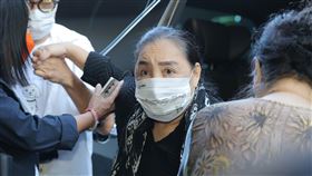 藝人陳盈潔發監，今早於北檢報到。（圖／記者楊澍攝影）