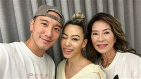 王陽明蔡詩芸蔡麗娜(翻攝臉書)
