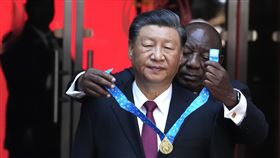 ▲習近平21日抵達南非，卻缺席22日的商業論壇。（圖／美聯社/達志影像）

