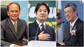 游錫堃、賴清德、陳建仁。（圖／翻攝自游錫堃、賴清德、陳建仁臉書）