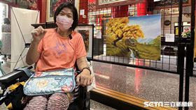 生命畫家－鍾美梅／記者張雅筑攝