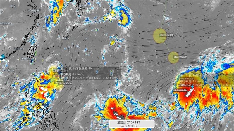 「蘇拉」最快今生成　專家：距離台灣很近