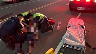 BMW男載友回五股撞飛老翁命危　畫面曝光