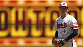 ▲大谷翔平傷退後，天使慘遭紅人逆轉。（圖／美聯社／達志影像）