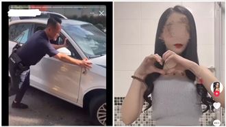 21歲奧迪女曝光　撞死婦發限動飆三字經