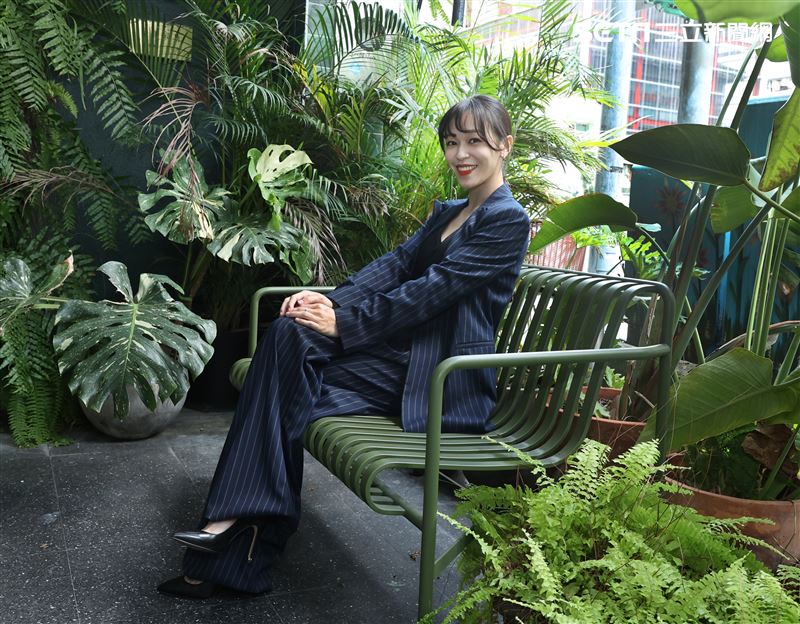 「地獄里長」盛平三立新聞網專訪。（圖/記者邱榮吉攝影）