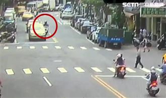 外送員禮讓行人　運將竟按喇叭狂噴三字經