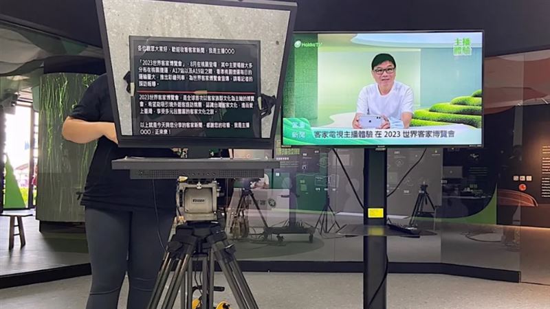 龍華科大文創系支援世客博　推展1活動