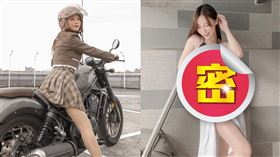 咪妃羞穿比基尼「菱形挖空」全看光。（圖／翻攝自juliamisakii IG）