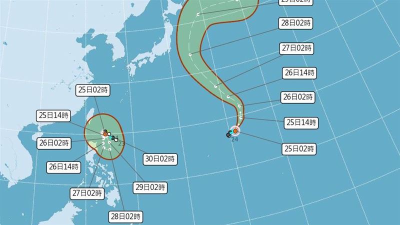 蘇拉恐成「穿心颱」登陸！海陸警機率曝光