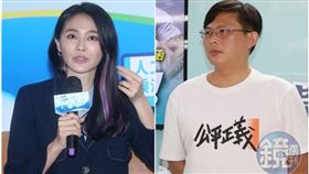 ▲賴品妤（左圖）痛斥某媒體記者是騷擾慣犯，讓媒體人陳嘉宏想到11年前的黃國昌（右圖）。（合成圖／鏡週刊）