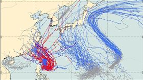 丹瑞、蘇拉颱風（圖／翻攝自彭啟明臉書）