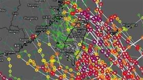蘇拉。（圖／翻攝自觀氣象看天氣）