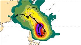 蘇拉颱風「侵台機率」曝！3天全台有雨　賈新興：這天恐登陸花蓮。（圖／翻攝自賈新興YouTube）