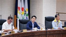 蔣萬安交通會報（圖／北市府提供）