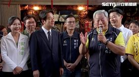 賴清德赴萬華伍德宮參香祈福