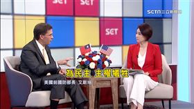 大談抗中挺台! 三立