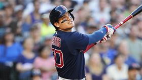 ▲張育成單場4安，紅襪3A還是1分差不敵對手。（資料圖／美聯社／達志影像）