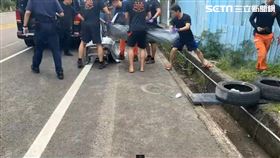 新竹,峨眉湖,SUP,立式划槳,滅頂,落水,失蹤,遺體（圖／翻攝畫面）