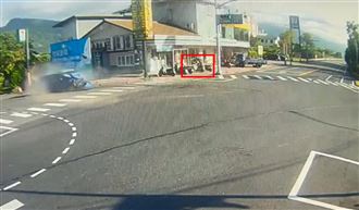 為安撫3歲女兒撞死騎士！驚悚畫面曝光
