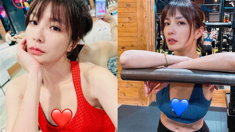 女星只穿內衣辣洩身材 遭健身教練狂拍