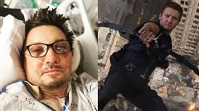 傑瑞米雷納無預警驚喜現身慈善晚會活動，來賓爭相與他合照。（圖／翻攝自jeremyrenner IG）

