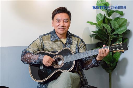 施孝榮三立新聞網專訪。（圖／記者楊澍攝影）