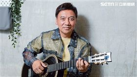 施孝榮三立新聞網專訪。（圖／記者楊澍攝影）