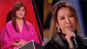 梁靜茹參加《中國好聲音》時對李玟很關心。（圖／翻攝微博）