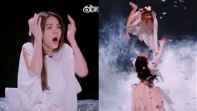 ▲陸綜《舞台2023》Ella（陳嘉樺）、孟美岐與安崎。（圖／翻攝自微博）