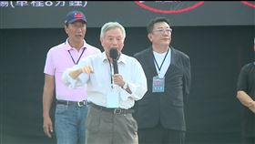 楊志良稱家暴激增，是因為心情鬱卒，沒有辦法去修理總統蔡英文，沒有辦法去修理行政院長陳建仁，所以去打老婆、打小孩。（圖／翻攝自郭台銘臉書直播影片）